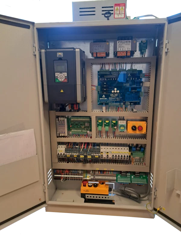 15 kW HD5L + ARL 300 GEARED-ASYNCHRONOUS-MR-A3-UPS RESCUE CONTROL PANEL ...